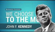 JFK's moonshot speech is still one of the most inspiring speeches ever delivered by a president