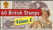 British Stamps Worth Money To Look For In 2024 | 60 UK Old Stamps Value