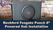 ClassicCarStereos - Rockford Fosgate 8" Punch Sub Installation