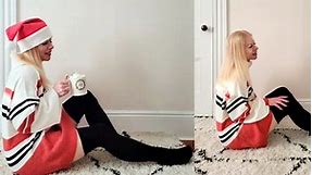 Fabulous red and black strips sweater for winter fashion