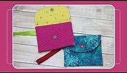 How to Sew a Snappy Wristlet with the Crafty Gemini