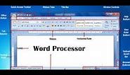 What is Word Processing Software ?