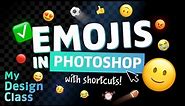 How to Get ANY Emoji in Photoshop 🤔