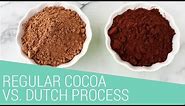 Natural Cocoa vs. Dutch Process Cocoa Powder EXPLAINED
