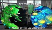 1080P P2 Circular LED Video Screen