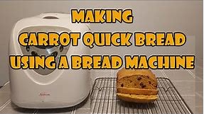 Simple and Easy Carrot Bread | How to make Carrot Bread using a Bread Maker
