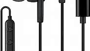 PALOVUE iPhone Headphones Earbuds Earphones wtih Lightning Connector Apple MFi Certified Compatible 14 13 12 11 Pro Max X XS XR 8 7 Plus with Microphone Controller SweetFlow Black