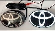 Dynamic Led Toyota Emblem Unbox and Demo 2022-Does it work？