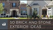 50 Brick And Stone Exterior Ideas