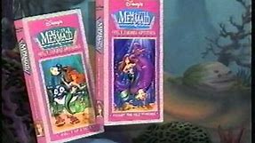 Closing to Ariel's Undersea Adventures: Volume 1 - Whale of a Tale 1993 VHS