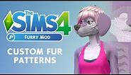 Sims 4 Furry Mod 5 - Custom fur patterns