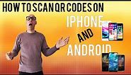 How to Scan a QR Code on iPhone and Android Devices