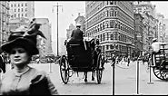 Surreal Old Timey Film Of New York City In 1911
