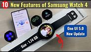 All New Features of Smasung Galaxy Watch 4 New One UI 5.0 Update