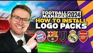 Logo Pack Install Guide Football Manager 2024 | How to get real club badges and logos into FM24