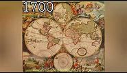 Evolution of World Maps (1500-2020)