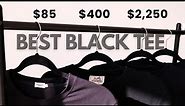 I SPENT $10K TO FIND THE PERFECT BLACK DESIGNER T-SHIRT.. | Who Makes The Best T-Shirt?