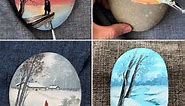 Easy DIY Pebble Painting Art Tutorial