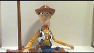 A video review of the Toy Story Collection; Woody figure