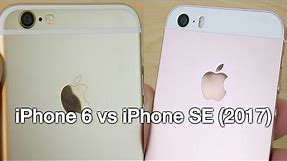 iPhone 6 vs iPhone SE