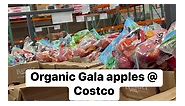 Organic Gala Apples @ Costco! #organic #apples #fruits #costco | Cost and Cooks Channel