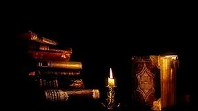 Bible, Books, Candle, Religion