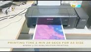 Epson L130 Sublimation Printing