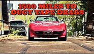 Duct Tape Drags Part 1 — An Epic 3000-mile ROAD TRIP to Duct Tape Drags in a C3 Corvette!
