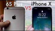iPhone 6S Plus Vs iPhone X In 2018! (Comparison) (Review)