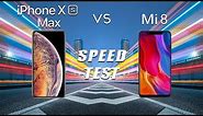 iPhone Xs Max vs Xiaomi Mi 8: Speed Test