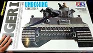 TAMIYA 1/16 TIGER 1 RC Tank BOVINGTON TIGER Build Series Video 1 - UNBOXING