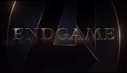 Avengers Endgame Logo Sequence HD - Let's go get this Son of a Scene