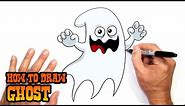 How to Draw a Halloween Ghost | Drawing Lesson