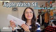 Unboxing Apple Watch SE Silver 44mm