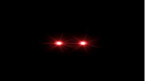 Pirena's Glowing Eyes FX- Red (Black l Green Screen) HD