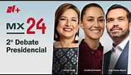 Segundo Debate Presidencial 2024 México: Claudia Sheinbaum, Xóchitl Gálvez, Álvarez Máynez