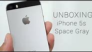 Space Gray iPhone 5s Unboxing, Hands On