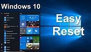How to reset windows 10 laptop - How to Wipe a Computer Clean & Save Your Data - Free & Easy
