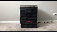 Kenwood Home Stereo Audio System - KX-78CW Deck, KT-58 Tuner, KC-208 Preamp, KM-208 Amp, DP-M98 CD