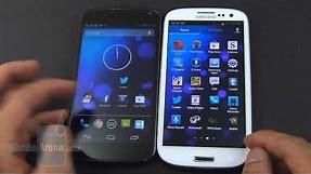 Google Nexus 4 vs Samsung Galaxy S III