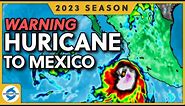 Tropical storm Beatriz would arrive as a hurricane in Mexico.
