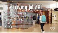 Arriving at Auckland International Airport -AKL- International Arrivals – New Zealand