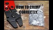 How to correctly CRIMP your lines and leaders