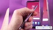 2 Pack Galaxy Note 9 Stylus Pen Replacement for Samsung Galaxy Note 9,SM-N960 Note 9 5G S Pen with Bluetooth(Lavender Purple)