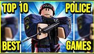 Top 10 BEST Police Games on ROBLOX [2023]