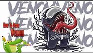 Venom X Among Us - how to draw