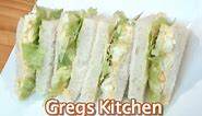 EGG AND LETTUCE SANDWICH - EGG SALAD How To - Greg's Kitchen