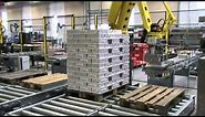 Fully automatic robot palletizing system