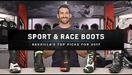 Best Motorcycle Racing Boots 2017 at RevZilla.com