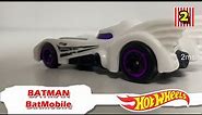 Hot Wheels White Batman Batmobile Unboxing